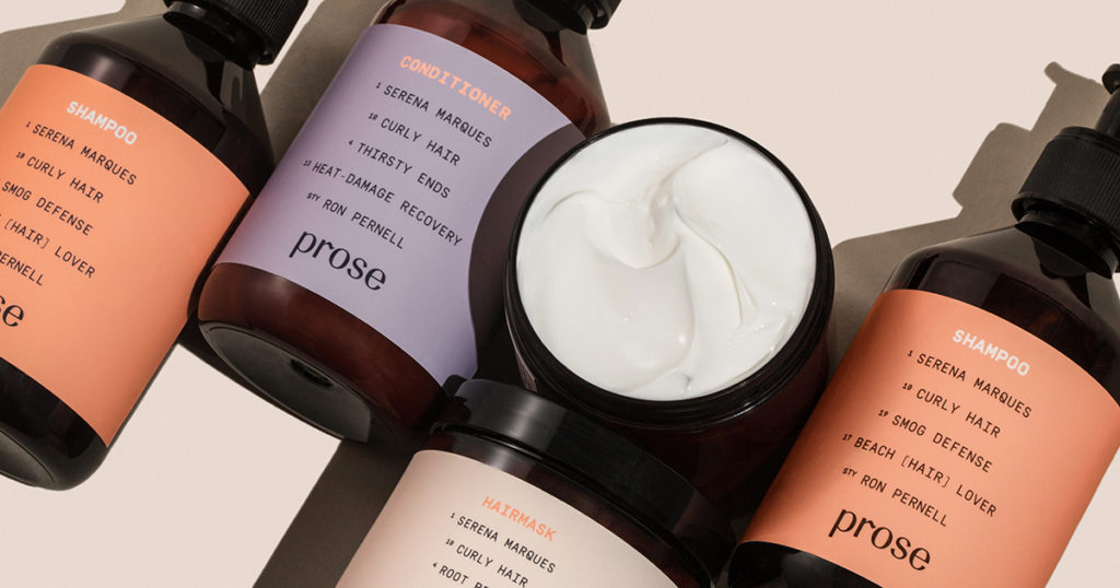 prose customized shampoo