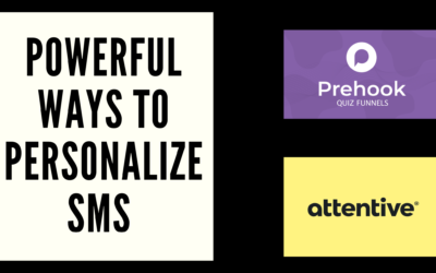 Power SMS Marketing with Prehook & Attentive